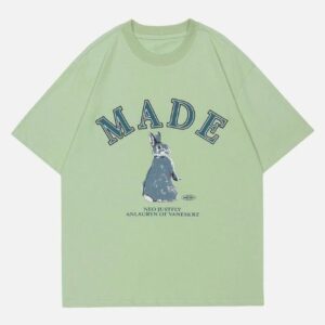 Rabbit Letter Graphic Tee